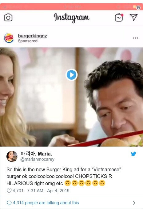 Σάλος από «ρατσιστική» διαφήμιση των Burger King στη Νέα Ζηλανδία