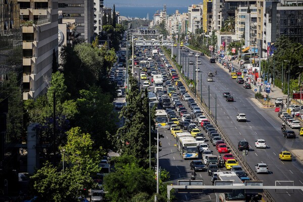 Ιδού το χάος της Συγγρού και γιατί πρέπει όσοι μπορείτε να την αποφύγετε - Έργα και ταλαιπωρία