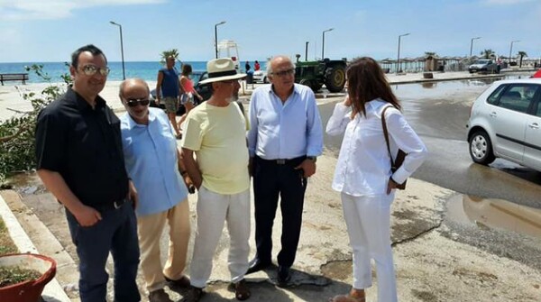 Κλιμάκιο του ΣΥΡΙΖΑ έφτασε στη Χαλκιδική - Σύσκεψη στο δημαρχείο Μουδανιών