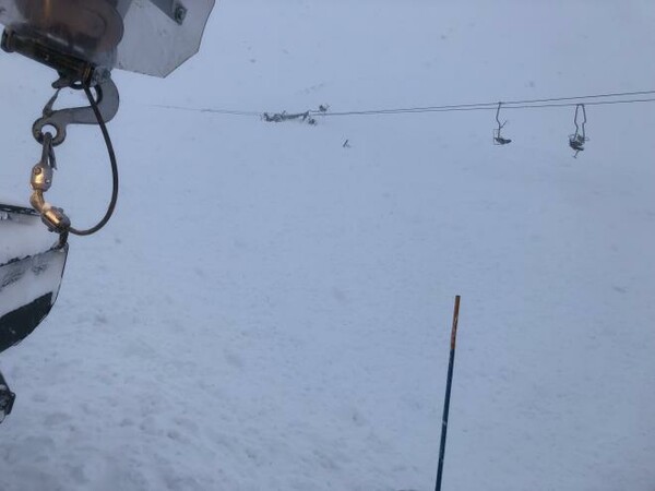 Χιονοστιβάδα στα Καλάβρυτα- Κλειστό για λόγους ασφαλείας το χιονοδρομικό