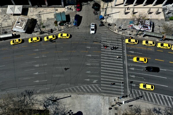 ATHENS LOCKDOWN - Drone καταγράφει την πόλη στην εποχή του κορωνοϊού