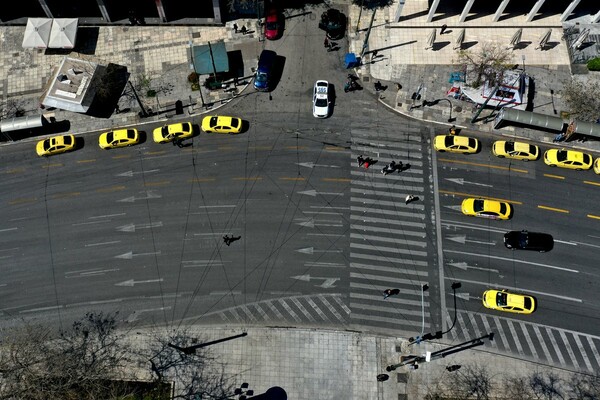 ATHENS LOCKDOWN - Drone καταγράφει την πόλη στην εποχή του κορωνοϊού