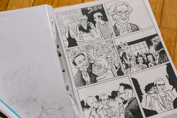 60 χρόνια Φεστιβάλ Κινηματογράφου Θεσσαλονίκης μέσα από μια ερωτική ιστορία σε κόμικς