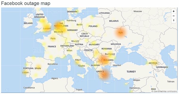 «Έπεσαν» Facebook και Instagram - Σε πολλές χώρες τα προβλήματα