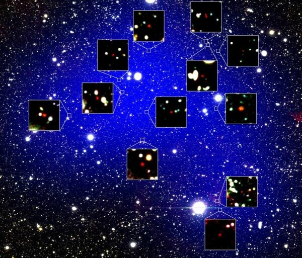 Οι αστρονόμοι ανακάλυψαν ομάδα γαλαξιών που απάρτιζαν το αρχαιότερο γαλαξιακό σμήνος