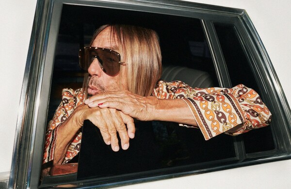 O ροκ θρύλος Iggy Pop στην καμπάνια του Gucci