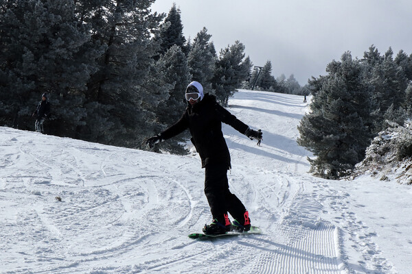 Ελατοχώρι Πιερίας: Σκι και snowboard στο χιονοδρομικό κέντρο
