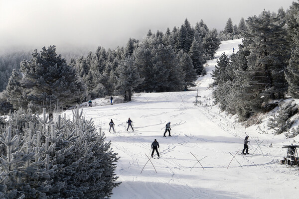 Ελατοχώρι Πιερίας: Σκι και snowboard στο χιονοδρομικό κέντρο