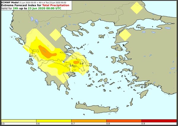 Επιδείνωση του καιρού από σήμερα – Ποιες περιοχές θα επηρεαστούν (Χάρτες)