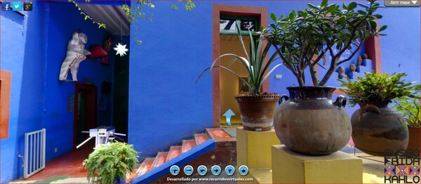 Online περιήγηση στην Casa Azul: Ταξίδι στο μαγικό σύμπαν τής Φρίντα Κάλο