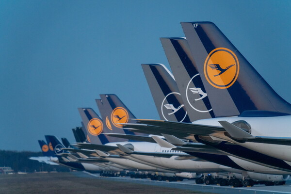 Η Lufthansa χάνει 1 εκατ. ευρώ την ώρα - Εξαιτίας της πανδημίας κορωνοϊού
