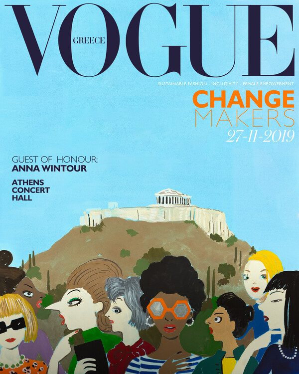H Anna Wintour στην Ελλάδα - Θα εμφανιστεί στο πρώτο συνέδριο της Vogue Greece "Change Makers"