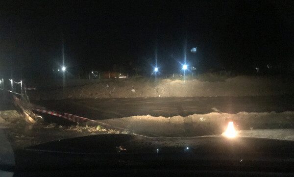 Δύσκολη νύχτα στη Χαλκιδική: Πλημμύρισαν δρόμοι, γκρεμίστηκαν φράχτες