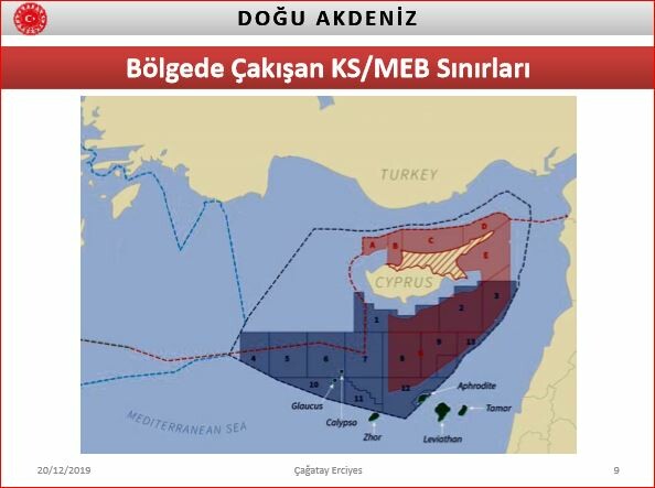 Τουρκικό ΥΠΕΞ: Οι χάρτες με τις διεκδικήσεις της Άγκυρας στην Ανατολική Μεσόγειο