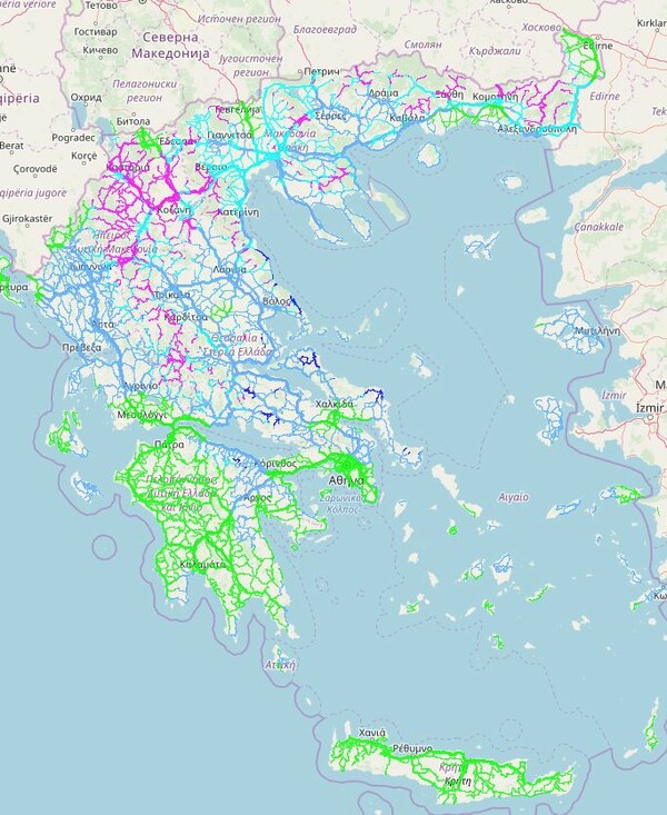 Στα λευκά ξύπνησε η βόρεια Ελλάδα - Τα πρώτα χιόνια σε Θεσσαλονίκη, Φλώρινα και Ξάνθη