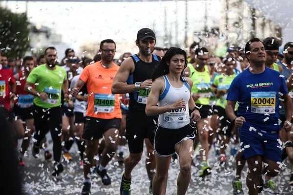 Σταύρος Θεοδωράκης, Άδωνις Γεωργιάδης και Ανδρέας Λοβέρδος έτρεξαν στον μαραθώνιο της Αθήνας