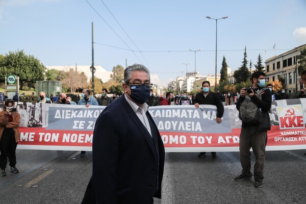 Έρευνα με εντολή της εισαγγελίας για την παρουσία Τσίπρα, Κουτσούμπα, Βαρουφάκη σε εκδηλώσεις για το Πολυτεχνείο