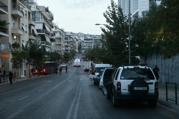 Δίκη Χρυσής Αυγής: Σε ισχύ και σήμερα οι κυκλοφοριακές ρυθμίσεις γύρω από το Εφετείο