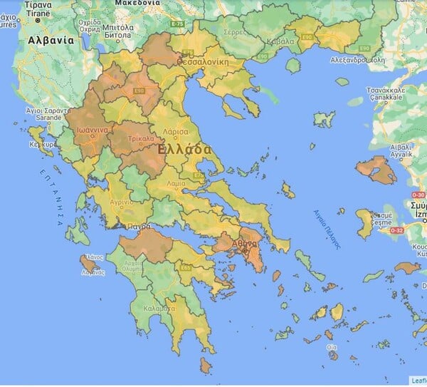 Εστίαση: Στο 50% η πληρότητα από τη Δευτέρα στις περιοχές του επιπέδου 3- Ποιες είναι
