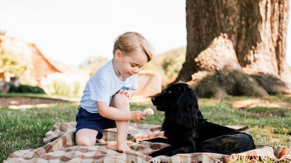 Ο πρίγκιπας Γουίλιαμ και η Κέιτ αποχαιρέτισαν τον αγαπημένο σκύλο της οικογένειας που πέθανε