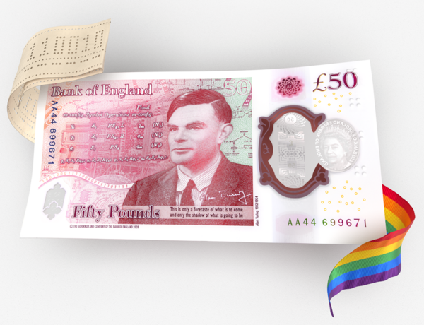 Βρετανία: Το νέο χαρτονόμισμα των 50 λιρών, με το πρόσωπο του μαθηματικού Άλαν Τούρινγκ