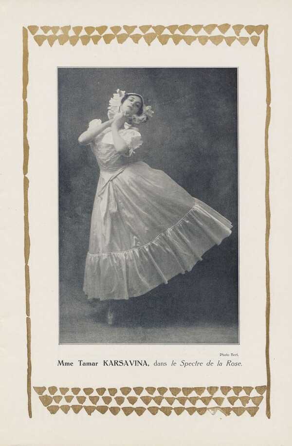 Η «απόλυτη μπαλαρίνα» Ταμάρα Καρσάβινα και το πολύτιμο πορτραίτο της που απέκτησε η Βασιλική Ακαδημία Χορού