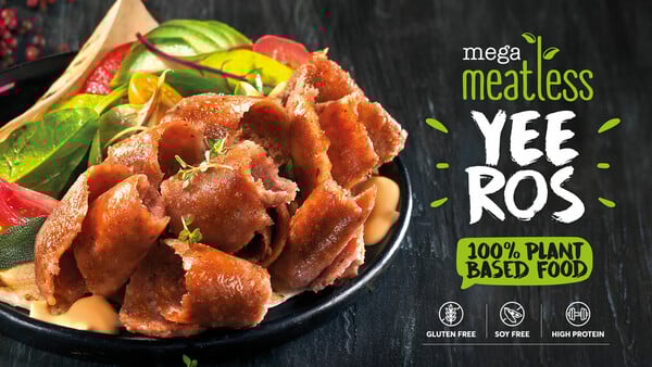 Mega Meatless Yeeros: Ο πρώτος και μοναδικός plant-based γύρος που θα γίνει η νέα σου υγιεινή γευστική επιλογή