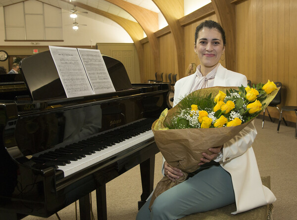 Μια Ελληνίδα, η πρώτη γυναίκα μαέστρος στη Συμφωνική Ορχήστρα του Κονρό