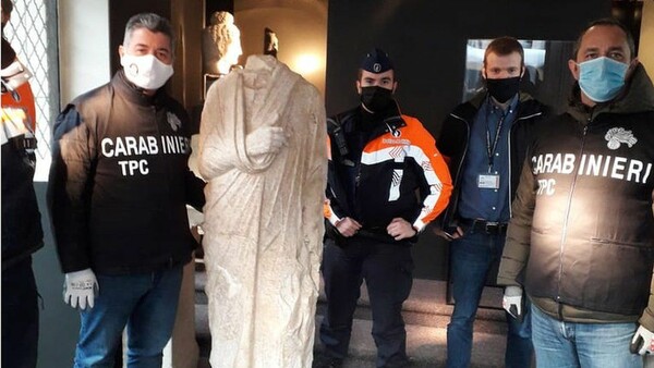Βέλγιο: Βρέθηκε κλεμμένο άγαλμα της ρωμαϊκής περιόδου σε κατάστημα με αντίκες