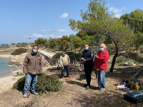 Το εικαστικό πάρκο των ζώων της Ναταλίας Μελά παραδόθηκε συντηρημένο στον Περίπατο των Σπετσών