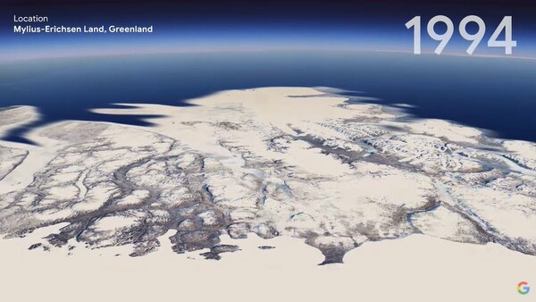 Google Earth's new Timelapse feature shows 40 years of climate change in just seconds