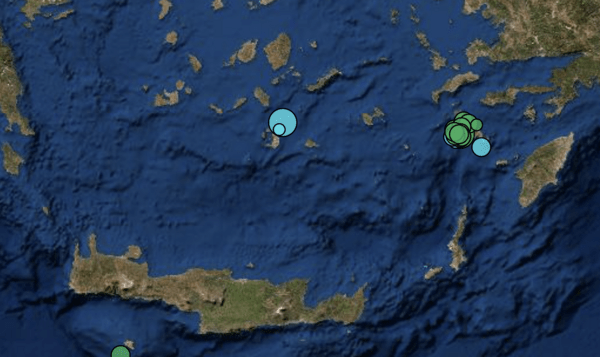 Σαντορίνη: Σεισμός 4 Ρίχτερ κοντά στις ακτές