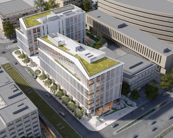 Bennetts Associates & Divercity Architects: Ένα νέο κτίριο-ορόσημο στο κέντρο της Αθήνας