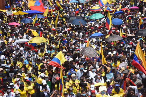 Colombia tax protests: At least 17 dead, ombudsman says