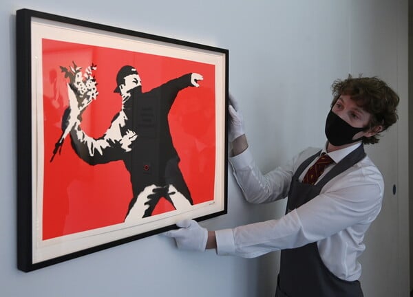 Sotheby's to accept bitcoin, ethereum for Banksy auction