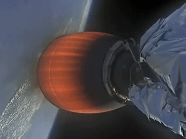 SpaceX: Live η εκτόξευση του πυραύλου Falcon 9 - Εικόνα από το διάστημα