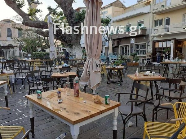 Χανιά: Καταγγελία για κορωνοπάρτι 1.000 ατόμων - «Βομβαρδισμένο» τοπίο η περιοχή