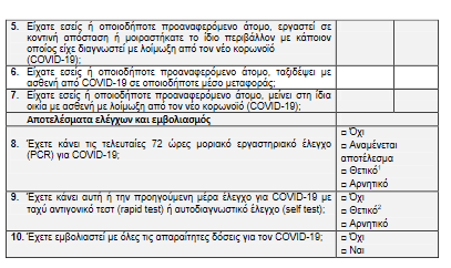 Ταξίδι με πλοίο - Δήλωση Υγείας: Το απαραίτητο έγγραφο για κάθε επιβάτη