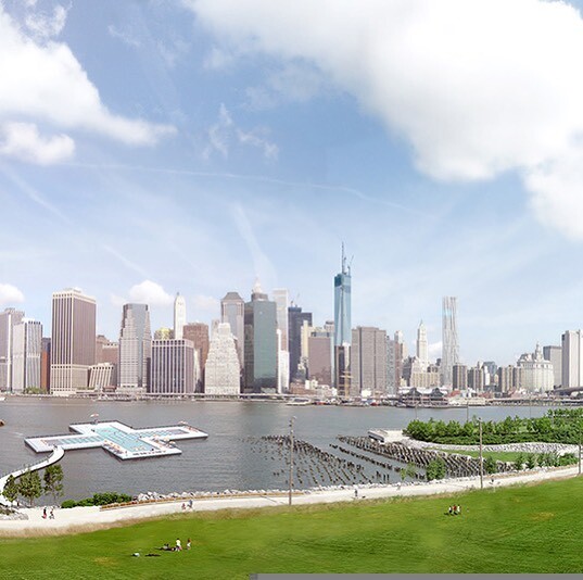 New York greenlights floating public pool on the East River