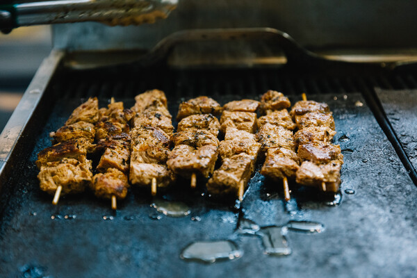 vegan souvlaki