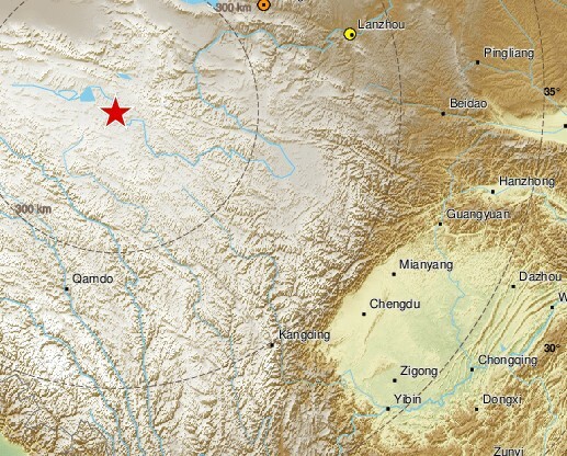 Iσχυρός σεισμός 7,4 Ρίχτερ στην Κίνα 