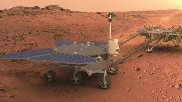 Το κινεζικό ρόβερ «Ζουρόνγκ» πάτησε για πρώτη φορά στον πλανήτη Άρη - Βίντεο