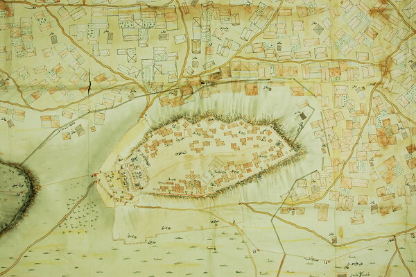 Ο μοναδικός οθωμανικός χάρτης της Ακρόπολης.