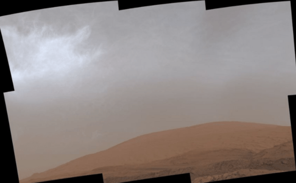 NASA: Εικόνα για πρώτη φορά από σύννεφα στον Άρη