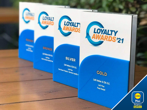 4 διακρίσεις απέσπασε η Lidl Ελλάς στα Loyalty Awards 2021 για το Lidl Plus 