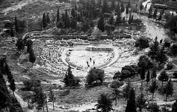 Το θέατρο του Διονύσου.