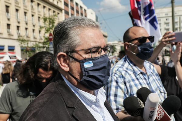 Τσίπρας, Γεννηματά, Κουτσούμπας στις απεργιακές κινητοποιήσεις: «Οι εργαζόμενοι μπορούν να στείλουν το νομοσχέδιο στα σκουπίδια»