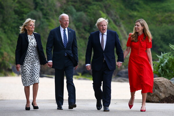 Jill Biden explains why she's wearing a 'Love' jacket during UK trip