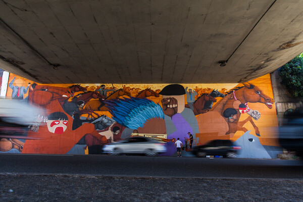 Τέχνη στους τοίχους: Πώς τα μεγάλης κλίμακας γκράφιτι μετέτρεψαν το Σάο Πάολο σε ανοιχτή γκαλερί 