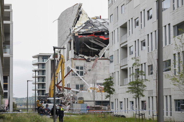 Αμβέρσα: Πέντε νεκροί σε εργοτάξιο μετά την κατάρρευση υπό κατασκευή σχολείου